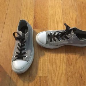 Converse All Star Gray Sneakers Size 8